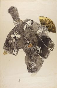 朝賀卍郎「能役者（仮題）」