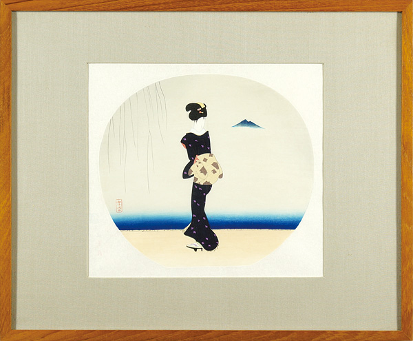 小村雪岱「筑波」