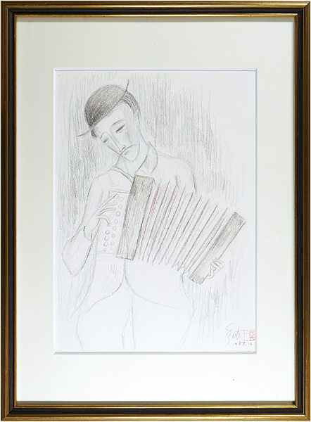 斎藤真一「自筆画　作品」
