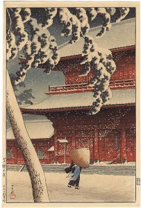 東京二十景　芝増上寺