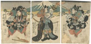 貞房「初芝居愛敬曽我 」