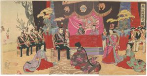 延一「高位御大礼之図」