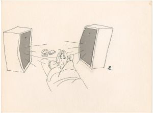 おおば比呂司「自筆画稿」