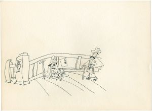 おおば比呂司「自筆画稿」