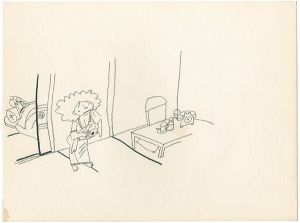おおば比呂司「自筆画稿」