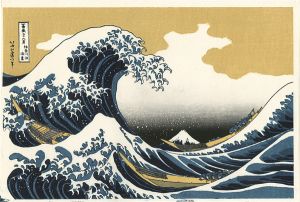 Thirty-Six Views of Mt. Fuji /  The Great Wave off the Coast of Kanagawa 【Reproduction】