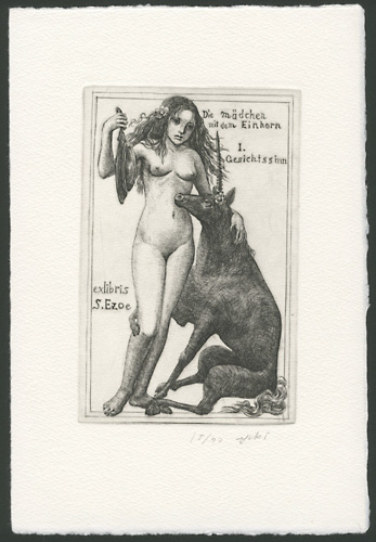 Hayashi Yukiko “Meiner einzigen Sehnsucht Die Madchen mit dem Einhorn I. Gesichtssinn”