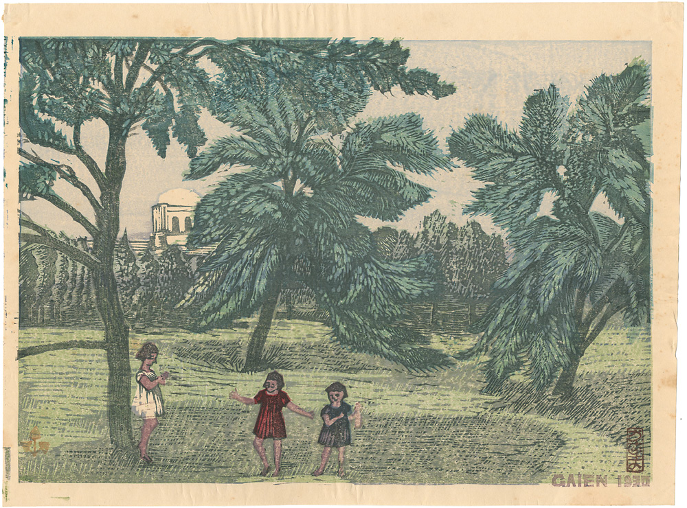 Oda Kazuma “Outer Gardens of Meiji Shrine”