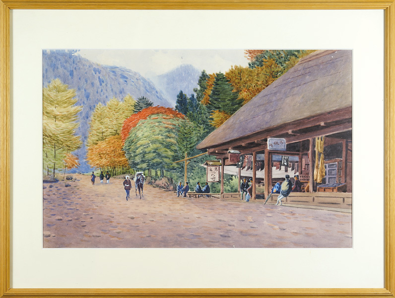 Nagahara Kotaro “自筆画 風景”