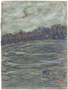 小野忠重「浜名湖」