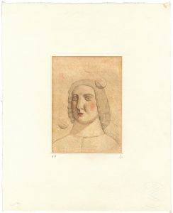 有元利夫「版画集「12 pieces of BAROQUE MUSIC」より　ウィリアム・バード「鐘」」