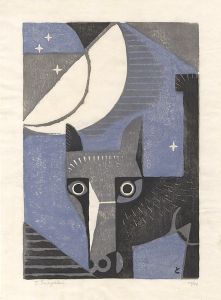 稲垣知雄「月夜の猫」