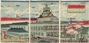 幾丸「東京海運橋兜街三井組為換座西洋形五階造 」