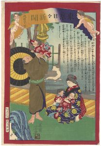 芳幾「東京日々新聞 861号」
