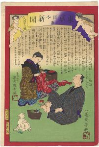 芳幾「東京日々新聞 813号」