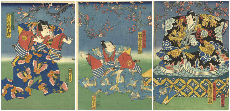 Kunisada II “Kabuki print”
