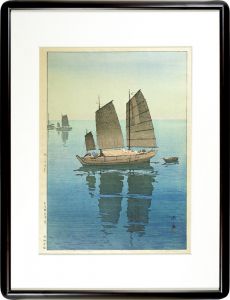 Yoshida Hiroshi / The Island Sea Series Sailing Boats - Forenoon