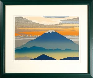 田中正秋「富士山の日の出」