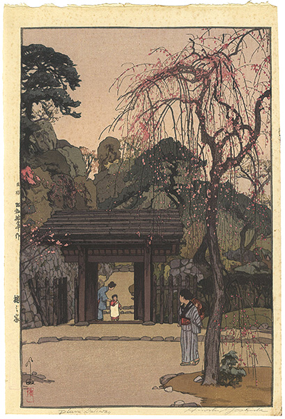 Yoshida Hiroshi “Plum Gateway”
