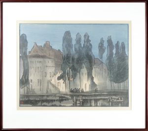 Frank Brangwyn / The Potterierci , Bruges