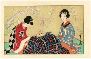 竹久夢二「こたつ」