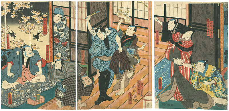 豊国三代「芝居絵」