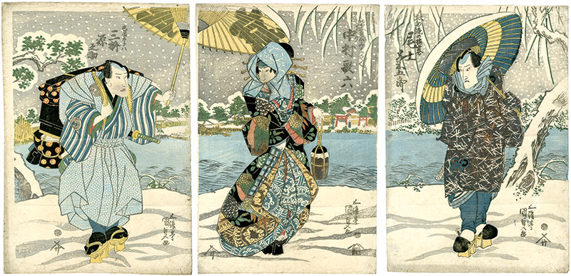 国貞初代「芝居絵」