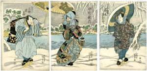 国貞初代「芝居絵」