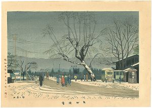 浅野竹二「出町淡雪」