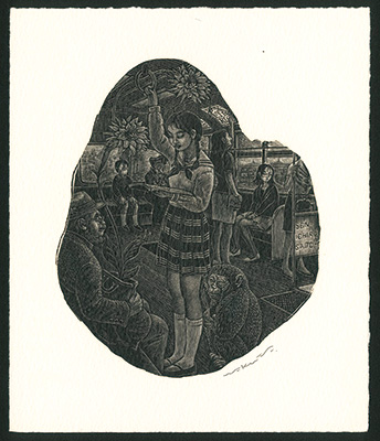 Wakuta Toshiyuki “Ex Libris / Girl on Bus”