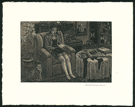 Wakuta Toshiyuki “Ex Libris / Room of Girl I”