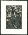 Ex Libris / Girl on Monocycle