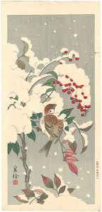 橋本襄「花鳥画」