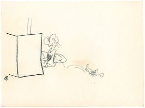 おおば比呂司「自筆画稿」