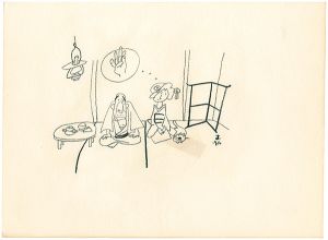 おおば比呂司「自筆画稿」
