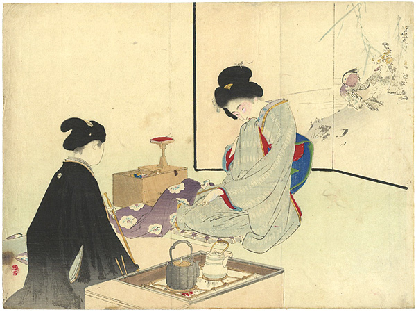 水野年方「木版口絵」