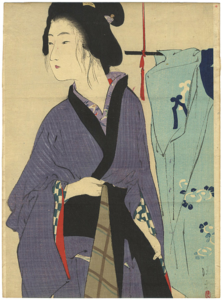 鏑木清方「木版口絵」