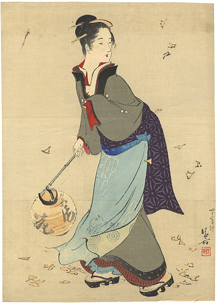 鏑木清方「木版口絵」