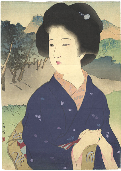 鏑木清方「木版口絵」