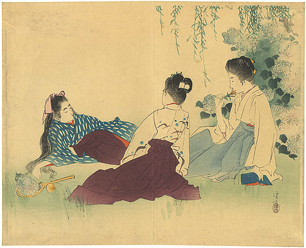 鏑木清方「木版口絵」