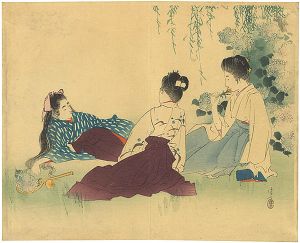 鏑木清方「木版口絵」