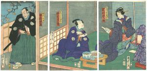 Kunisada II / Kabuki print [芝居絵]