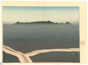 Sakamoto Hanjiro / 5 Views of Tsukushi／Mt.Minou