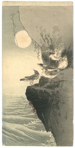 新村月荘「花鳥画（仮題）」