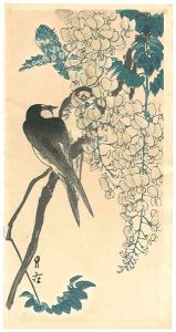 新村月荘「花鳥画（仮題）」