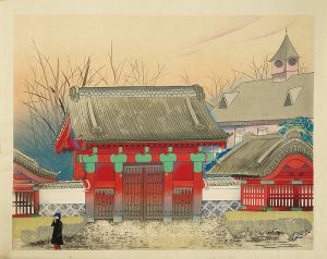 森田沙伊「赤門夕景」