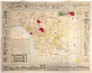 静斎「名勝図解　東京御絵図　全」
