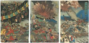 芳虎「三韓征伐之図」