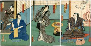 国貞初代「処女翫浮名横櫛」