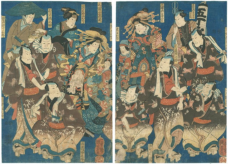 Kuniyoshi “Kabuki print”